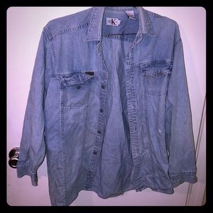 Distressed vintage Calvin Klein